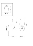 Настенный светильник (бра) Freya FR5268WL-01B 500_191_3176596